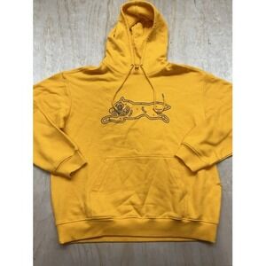 NEW MEN'S ICECREAM 431-6304 STANDARD PULLOVER HOODIE SAFFRON YELLOW XL